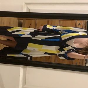 BCBG MAXAZRIA. Two piece dress (attached slip)